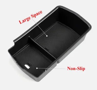 Central armrest opening storage tray for US build 2023 Volkswagen ID.4, imported - YURIK Accessories